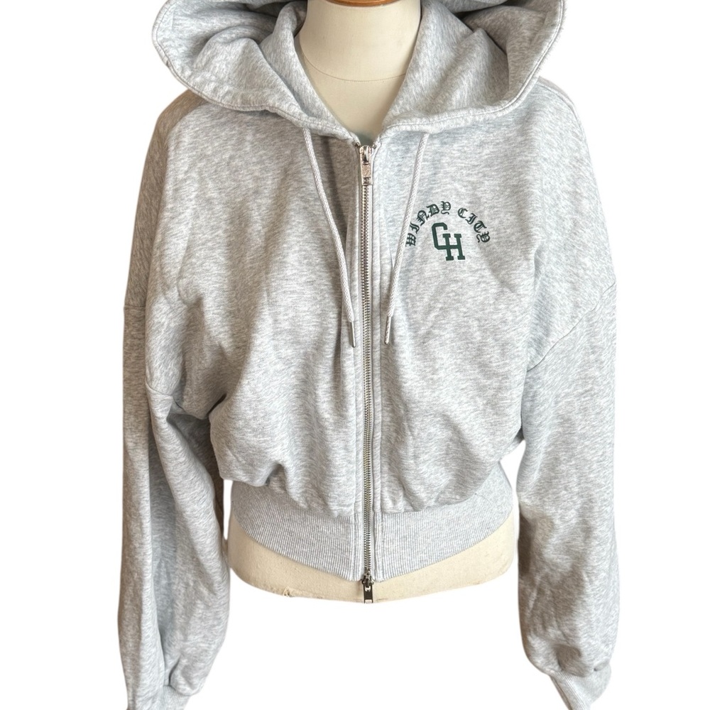 Cozy Gray Zip-Up Hoodie